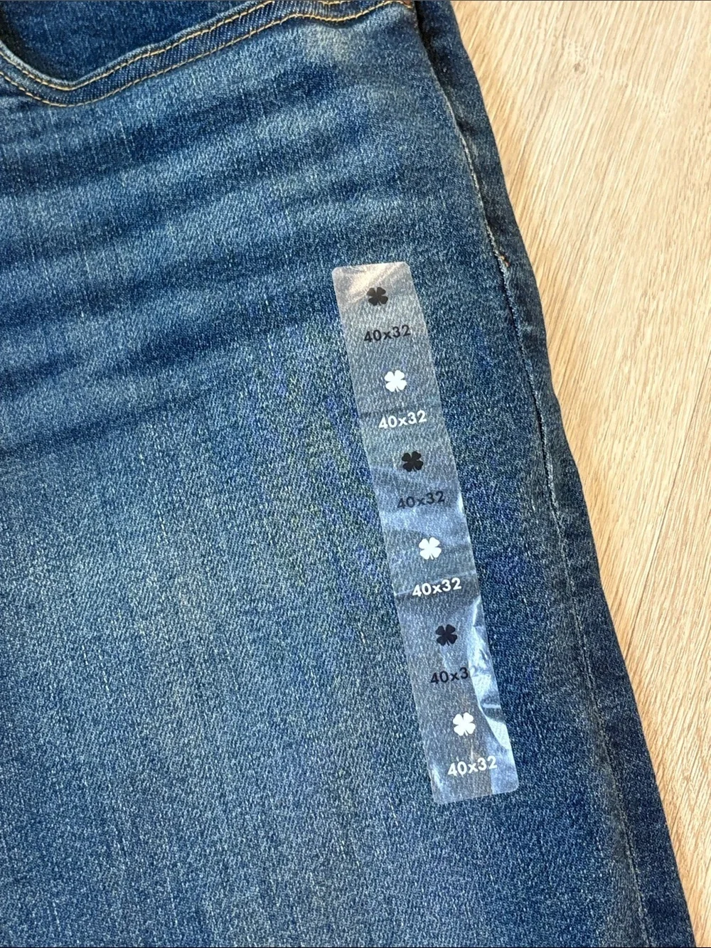 NEW WITH TAGS Lucky Brand 223 Straight Fit Jeans 40x32 blue denim casual classic